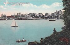 Water Front Vancouver British Columbia Canada Postcard 1910's picture