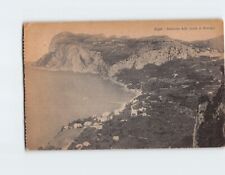 Postcard Panorama Anacapri Capri Italy picture