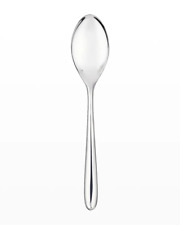 NEW CHRISTOFLE MOOD SILVER PLATED SET OF 6 DESSERT SPOONS #0065014 BRAND NIB F/S picture