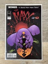 1998 IMAGE The Maxx Issue #1 Comic Book New Bonus Story w/ 3D Glasses VGC picture