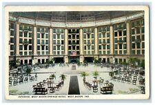 Interior West Baden Springs Hotel West Baden Indiana IN Vintage Postcard picture