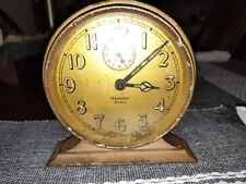 Antique 1927 Westclox Big Ben De Luxe Alarm Clock Red Metal Wind Up Clock picture