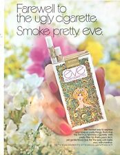 Vintage 1971 Print Ad for Eve Cigarettes picture