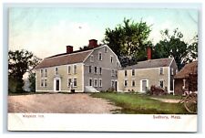 Postcard Wayside Inn, Sudbury, Mass MA c1901-1907 F16 picture