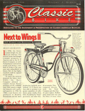 CLASSIC BIKE NEWS Rollfast part 2 antique bicycle newsletter Volume 2 Number 3 picture