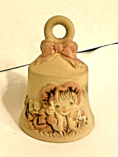 Vintage UCTCI JAPAN STONEWARE BELL 4