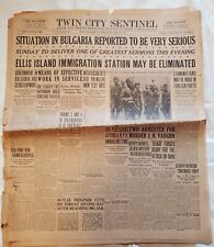 1925, April 22- Twin City Sentinel -Winston Salem Newspaper Billy Sunday Revival picture