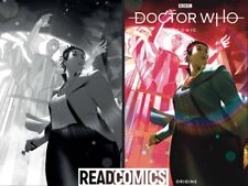 Titan KEY: DOCTOR WHO ORIGINS #1 // Cover by Simone Di Meo Color & B&W Virgin picture