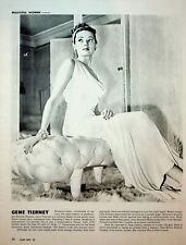 Original Magazine Picture: Gene Tierney picture