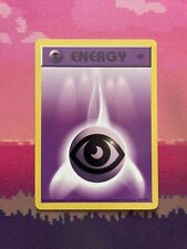 Pokemon Card Psychic Energy 1st Edition 101/102 Shadowless Base Set Near Mint picture