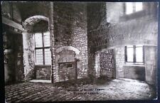 B&W Bloody Tower, Interior & Old Fireplace, Tower of London, England picture