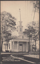 Trinity Church Barclay Heights at Saugerties NY postcard 1930s picture