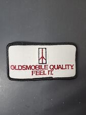 VTG Oldsmobile Iron On Patch. Oldsmobile Quality. Feel It picture