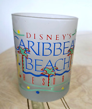 Disney's Caribbean Beach Resort Vintage Old Fashioned  Frosted Drinking Glass picture