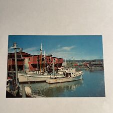 Rockland ME-Maine, View Showing Many Fishing Boats, Vintage Postcard picture