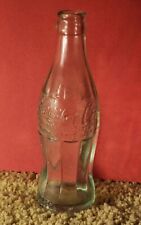 Pat 1915 Macon MO Missouri Coca Cola Coke Bottle Scarce + Light Green A3 picture