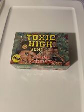 FULL BOX: 1991 Toxic High School (Unopened/Sealed) 36 Packs of Cards UK VERSION  picture