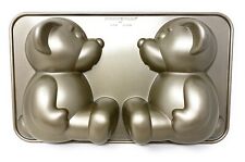 Nordic Ware Build-A-Bear Cake Pan Mold, 3D Stand Up, Teddy Bear 10 Cup Pan, USA picture