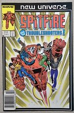 SPITFIRE (1986 Series)  (NEW UNIVERSE) (MARVEL) #1 NEWSSTAND  Comics picture