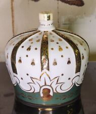 Limoges Armagnac Sempe Napoleon Decanter Crown France Depose 750ML Brandy Bottle picture