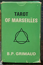 TAROT OF MARSEILLES - Grimaud 1960s Vintage TAROT CARDS DIVINATION OCCULT UNUSED picture