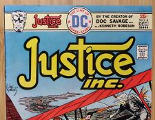Justice, Inc. #4 Dec. 1975 DC  Very Good 4.0 picture