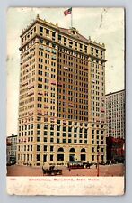 New York NY-New York, Whitehall Building, c1907 Antique Vintage Postcard picture