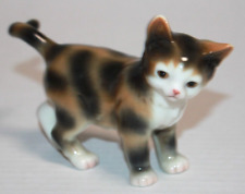 Vintage Calico Cat Kitten Figurine picture