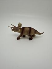 Triceratops Dinosaur Hard Plastic Toy Figure Jurassic Prehistoric Dino- In….95 picture