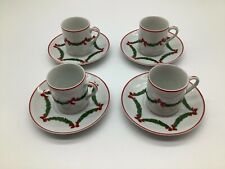 Vintage Neiman-Marcus Collectible Demitasso/Expresso Cups & Saucers Hand Painted picture