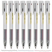 8PCS Multicolor Rollerball Pens 3-in-1 Retractable Gel Pen 3 Colors Barrel Pe... picture