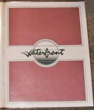 Vintage 80's WATERFRONT RESTAURANT~NIGHTCLUB Menu-297 River ST TROY, NY-Defunct picture