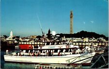 Vtg Ranger III Cruise Boat Provincetown Massachussets MA Monument Postcard picture