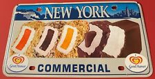 New York Good Humor Booster License Plate Ice Cream Treats picture