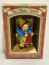 The O'Bear Family Porcelain Clown Teddy Bear Figure Special Collector Edition  picture