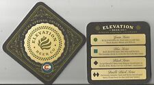 Elevation Beer Company US Beer Coaster 4