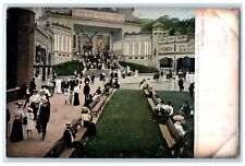 c1905 Exterior View Main Entrance Ingersoll's Luna Park Pennsylvania PA Postcard picture