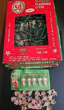 Vintage Timco Noel 5 Way Flashing String Lites Christmas Original (2) READ ALL picture