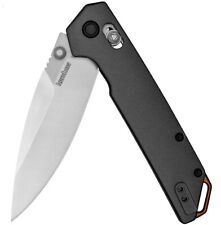 Kershaw Iridium Folding Knife, 3.4 inch D2 Steel Blade - Grey Aluminum Handle picture