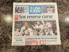 2004 Boston Red Sox World Series Champions USA Today Newspaper. picture