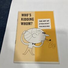Who’s Kidding Whom? - Booklet 1958 - Retro Vintage picture