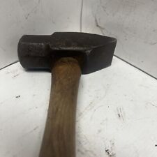 Vtg Warren-Teed ? Blacksmith Cross Peen Sledge Hammer 2 1/2 pounds picture