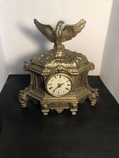 Vintage Brass Olympus Mantle Clock  picture