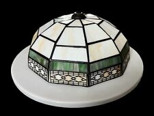Vintage SPECTRUM Tiffany Style Stained Glass Lamp Shade 8.5