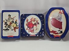 1996 1998 1999 SNICKERS  Santa Christmas Limited Edition Norman Rockwell  picture