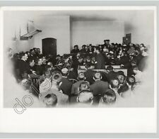 CANADIAN METIS Leader LOUIS RIEL In REGINA Court NW REBELLION 1885 Press Photo picture