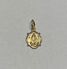 14K Ylw Gold Our Lady of Charity 