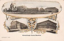 Boston MA Massachusetts Downtown Early 1900s Westminster Hotel Vtg Postcard B65 picture