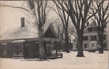 Norridgewock, ME: RPPC 1921 Country Homes, vintage Maine Real Photo Postcard picture