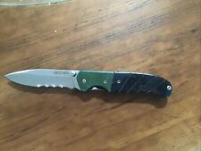 CRKT Igniter 6855 Preowned Serrated Folding Knife - G@@D D£AL picture